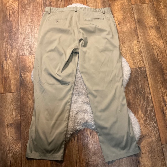 Nike Golf Dri-Fit Pants Men's Size 38 Tan Lightweight 30"‎ Inseam - Picture 6 of 9